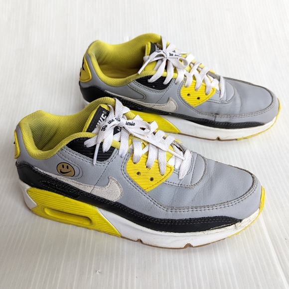 NIKE Air Max 90 LTR go the extra smile colorblock yellow sneakers - Picture 10 of 14